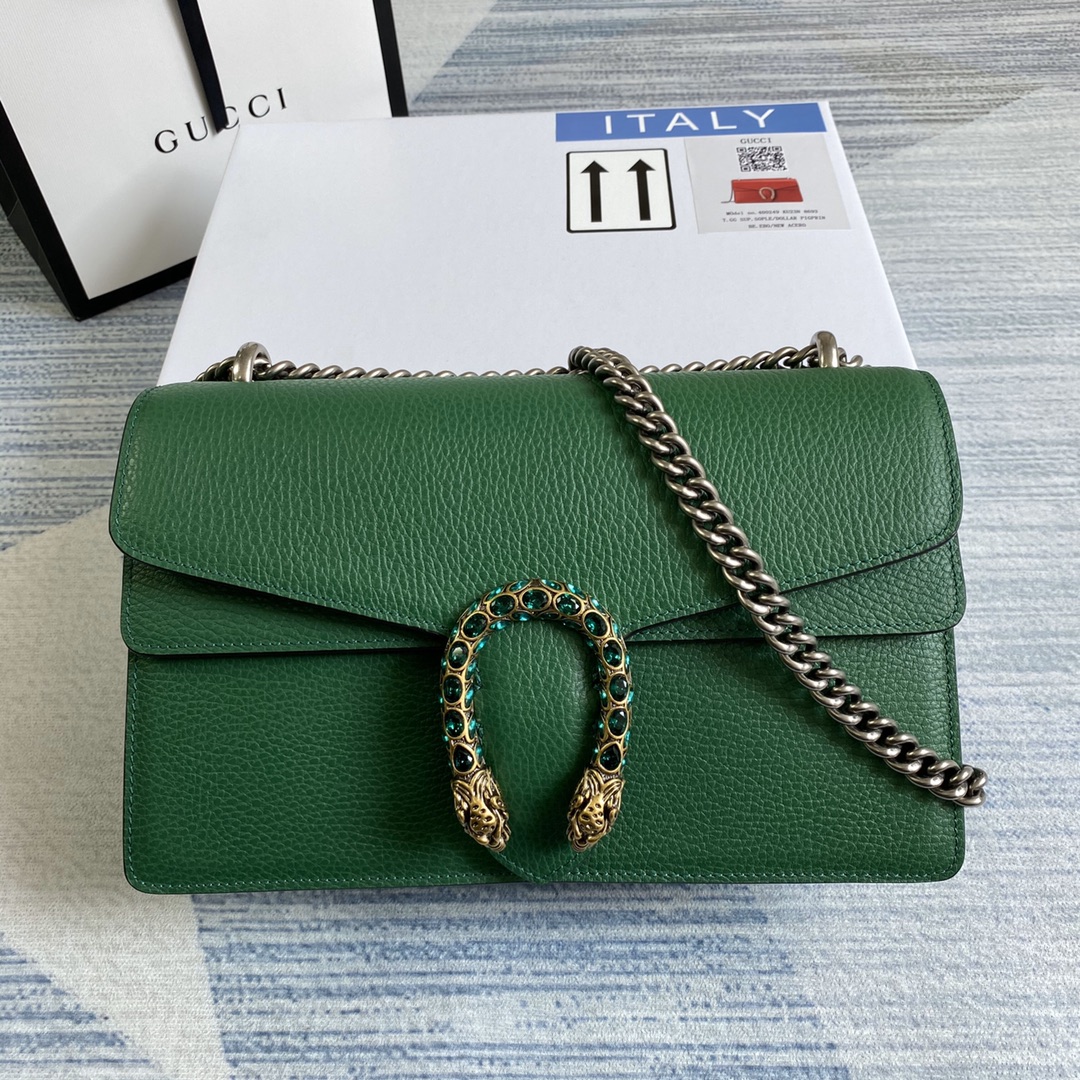 Gucci Dionysus Small Shoulder Bag 400249 Green